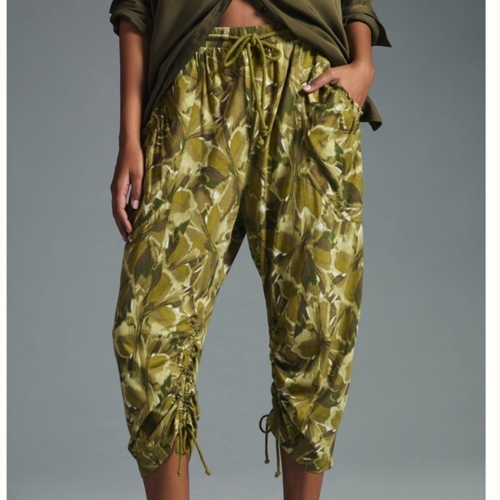 Nwt Anthropologie Daily Ritual Arid Crop Pants